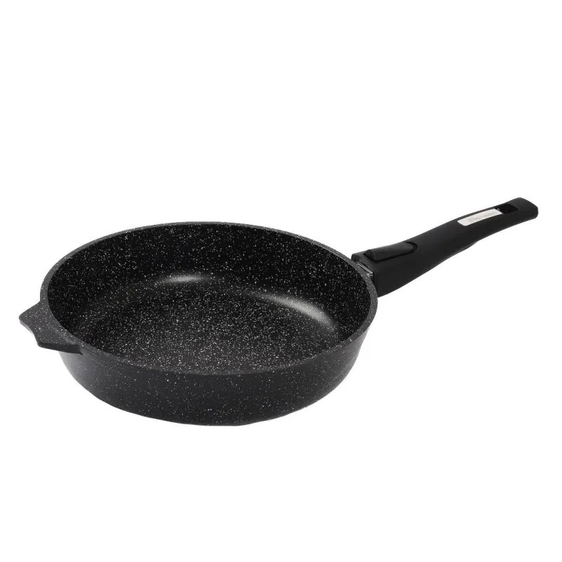 Сковорода Гранит black Induction Pro со съем/руч, индукц, АП, D28см 028802И