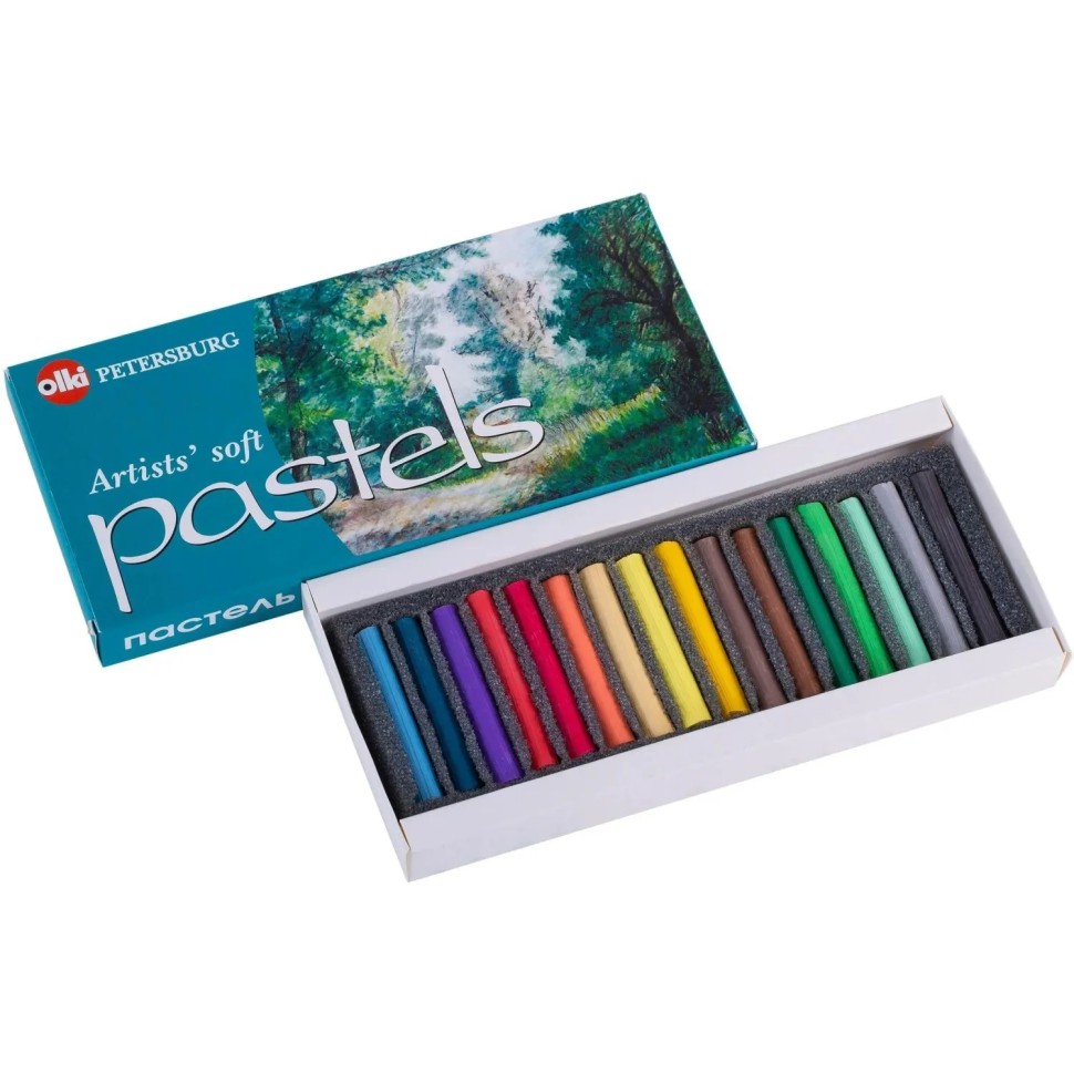Пастель сухая Olki Soft Лето 16 цв., арт.0410
