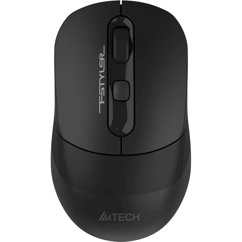 Мышь компьютерная A4Tech Fstyler(FB10CS USB STONE BLACK)2000dpi sil.BT/R 4b