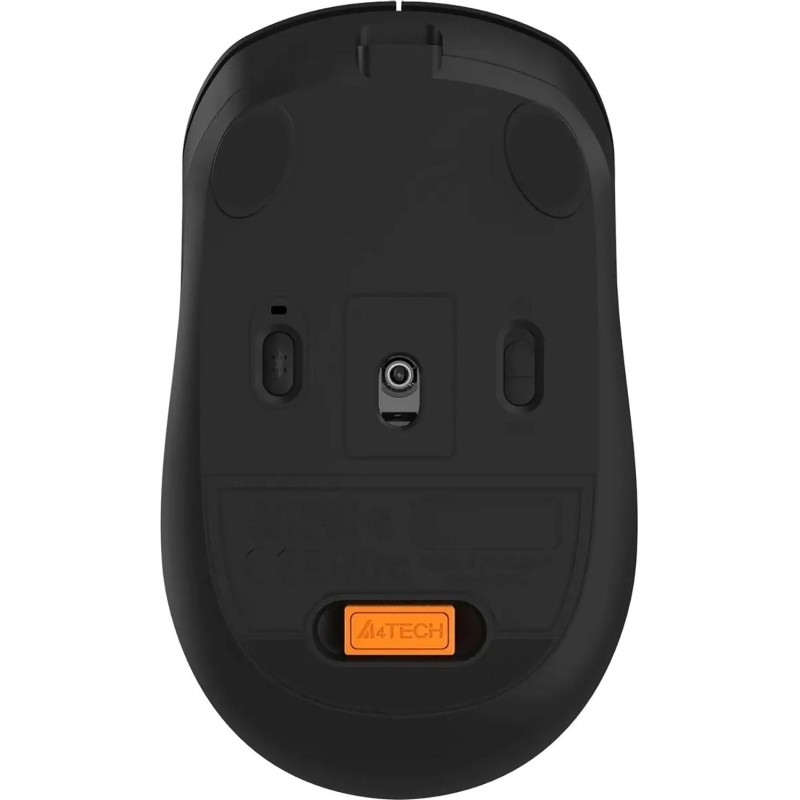 Мышь компьютерная A4Tech Fstyler(FB10CS USB STONE BLACK)2000dpi sil.BT/R 4b
