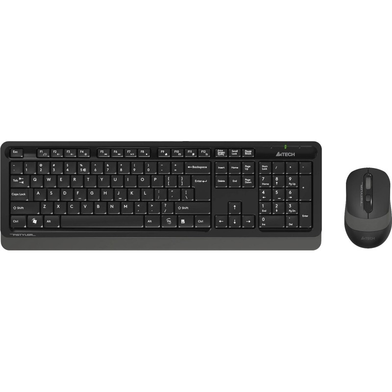 Набор клавиатура+мышь A4Tech Fstyler FG1010 черный/сер USB беспров Multime