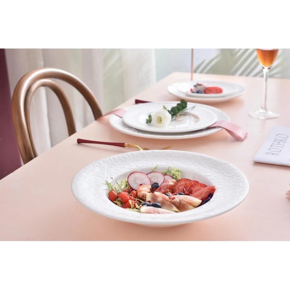 Тарелка суповая TUDOR ENGLAND Joyce 22см,TU3543 Тарелка суповая TUDOR ENGLAND Joyce 22см,TU3543