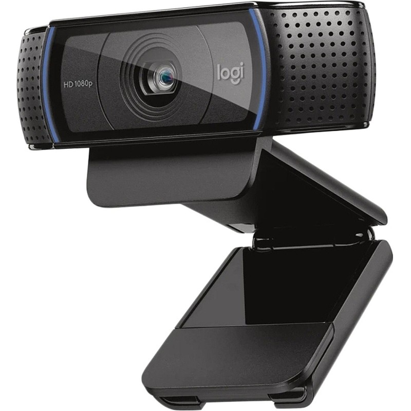 Веб-камера Logitech 960-001055/960-000998 1920x1080, Mic, Black