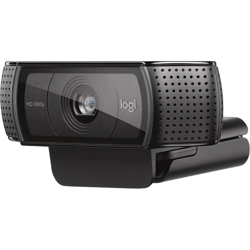 Веб-камера Logitech 960-001055/960-000998 1920x1080, Mic, Black