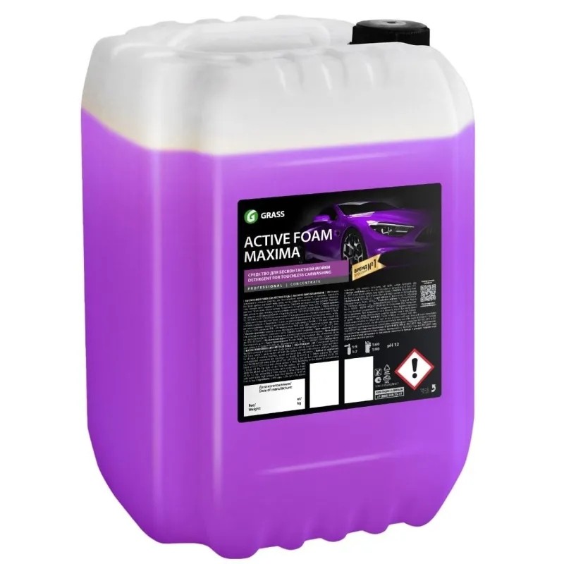 Профхим авто шапмунь д/бесконт мойки конц Grass/Active Foam Maxima,23,5кг