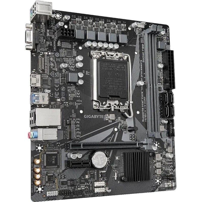 Материнская плата Gigabyte H610M H V3 DDR4 s1700 Intel H610 2xDDR4 mATX
