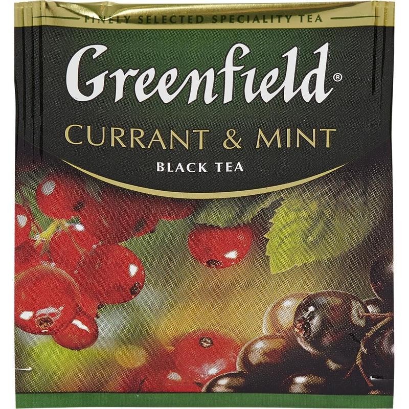 Чай Greenfield Currant and Mint черный фольгир. 25пак/уп 1249-10,738743