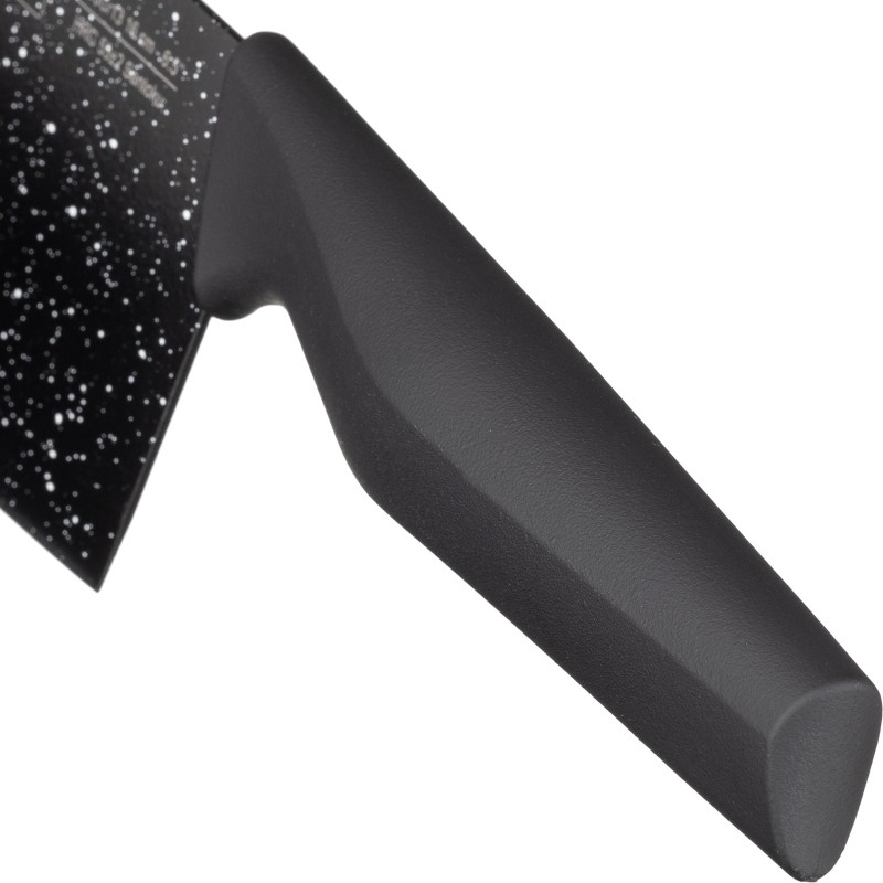 Нож топорик кухонный Santoku 16,5 см. рукоять Soft Touch, Mielaje
