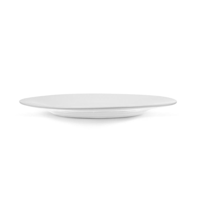 Тарелка Tvist Ivory,фарфор, мелкая, D200мм, белая, фк4002