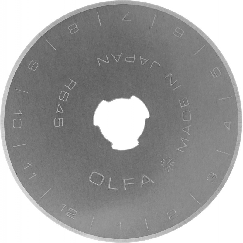 Лезвие OLFA круглое для RTY-2/G,45-C, диаметр 45мм,толщина 0,3мм, OL-RB45-1