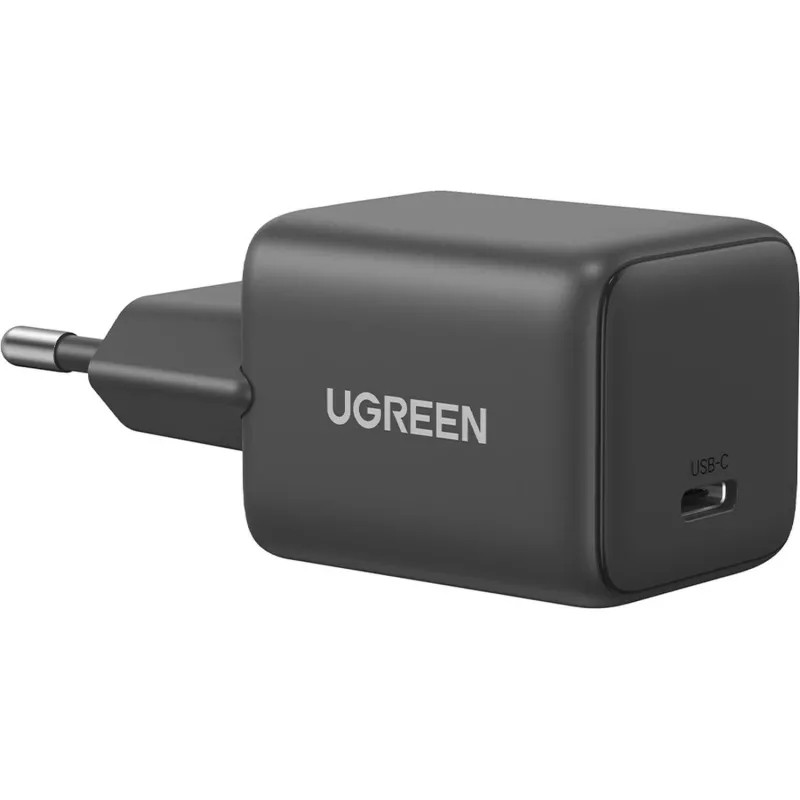 Зарядное устройство UGREEN сетевое X512 (55528) Mini 20W USB-C GaN EU серый