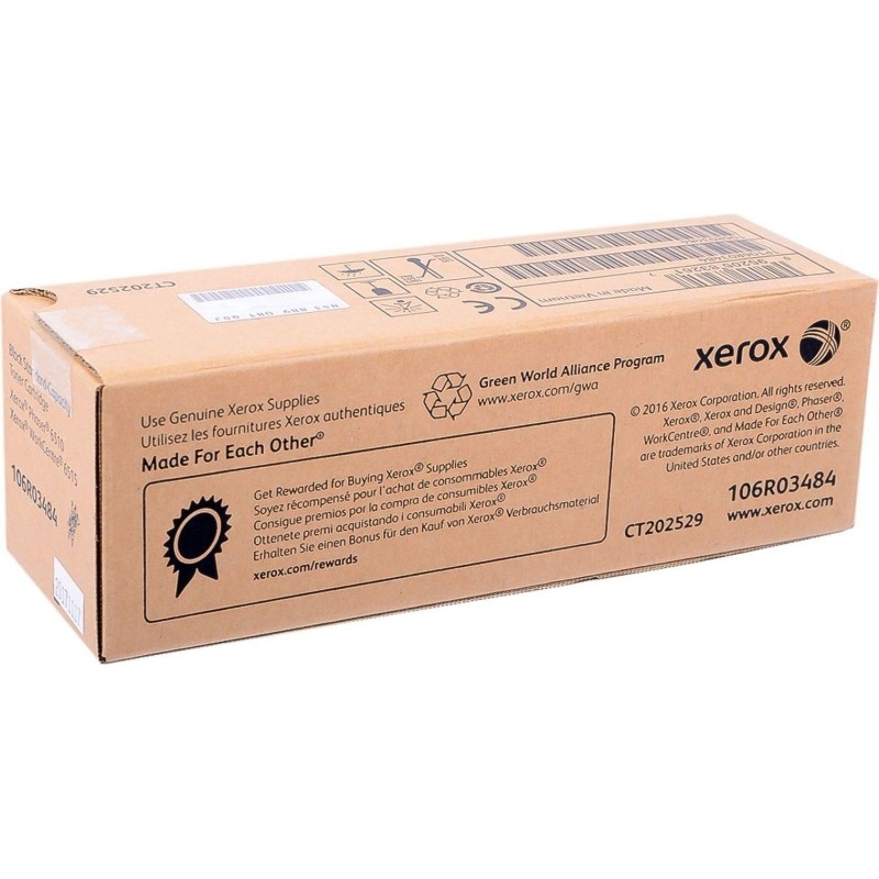 Тонер-картридж Xerox 106R03484 чер. для Phaser 6510 / WC 6515
