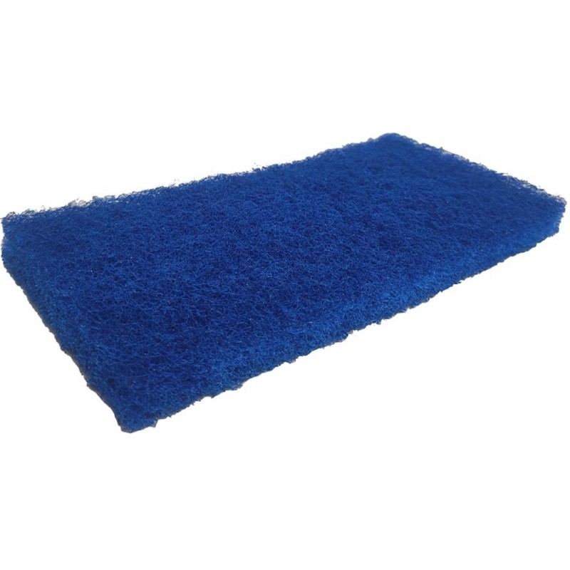 Пад ручной абразивный Haccper NOBRUSH синий  25х12см 1400г/м2 5шт/уп