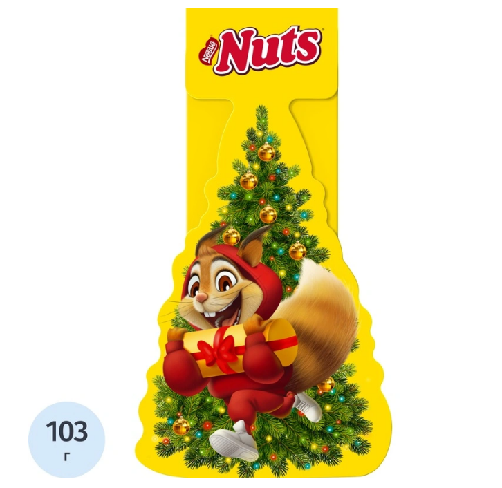 Новогодний сладкий подарок Nuts Елка 103г
