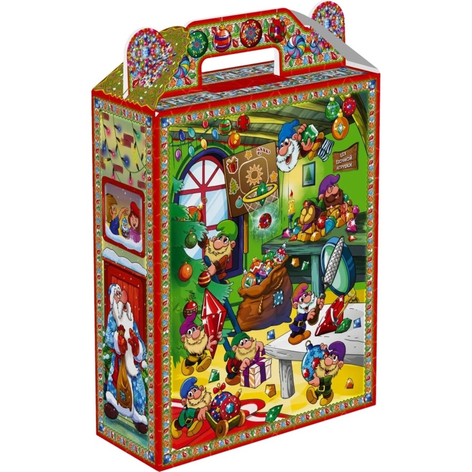 Новогодний сладкий подарок Азбука Праздника Мастерская гномов 1000 г