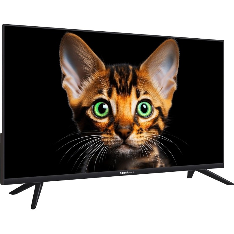 Телевизор 32 Topdevice TDTV32BS01H_BK, HD ready, смарт (WildRed)