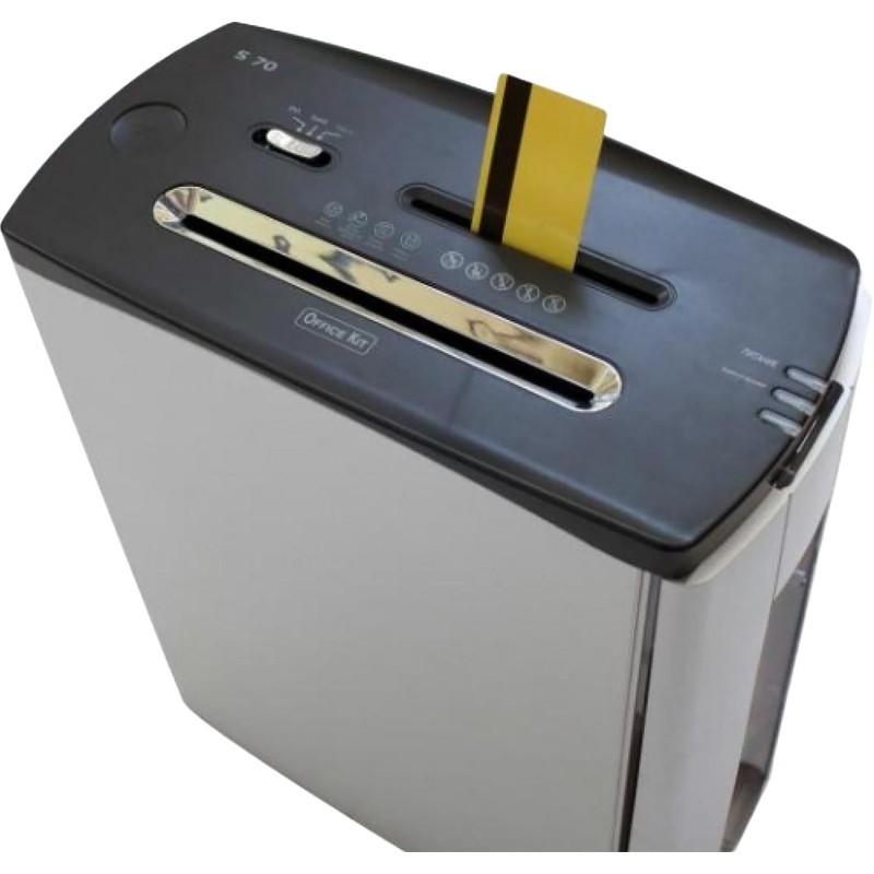 Шредер (уничтожитель) Office Kit S70 4x35, P-4ур.секр, 12лист., 13л