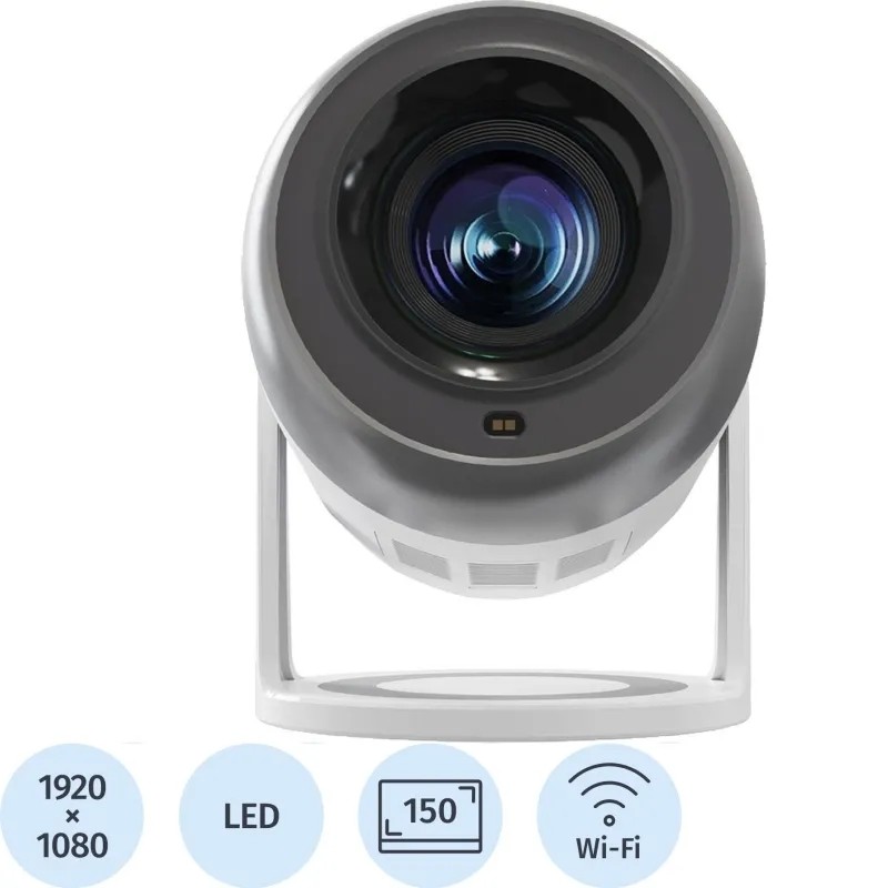 Проектор Cactus CS-PRE.01WT. FHD-A LCD 250Lm ANSI 1500:1(50000час)USB HDMI