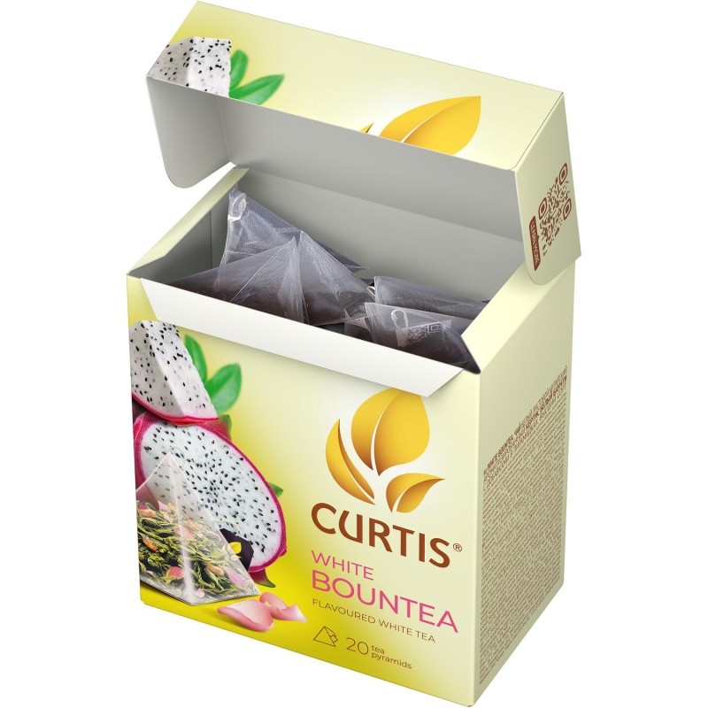 Чай Curtis White Bountea, белый, 20 пирамидок