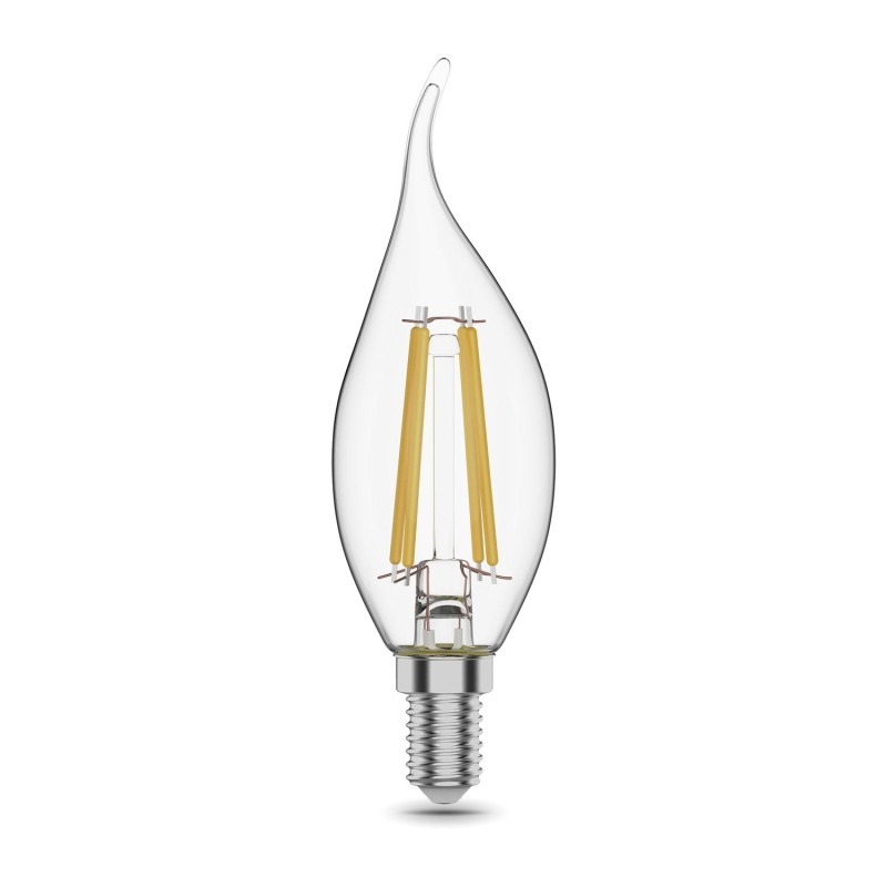 Лампа светодиодная Gauss Filament 11W Е14 Свеча на ветру 2700К 104801111