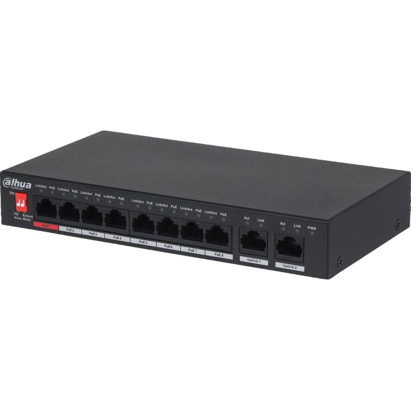 Коммутатор DAHUA DH-PFS3010-8ET-96 8 портовый РоЕ неуправляемый