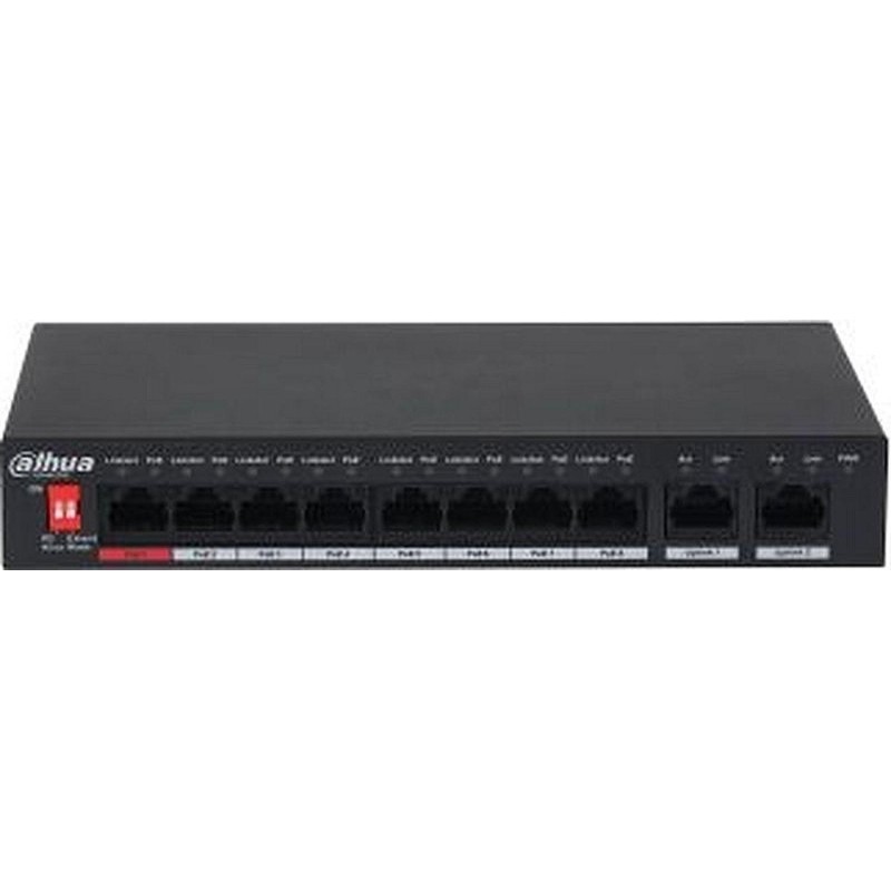 Коммутатор DAHUA DH-PFS3010-8ET-96 8 портовый РоЕ неуправляемый