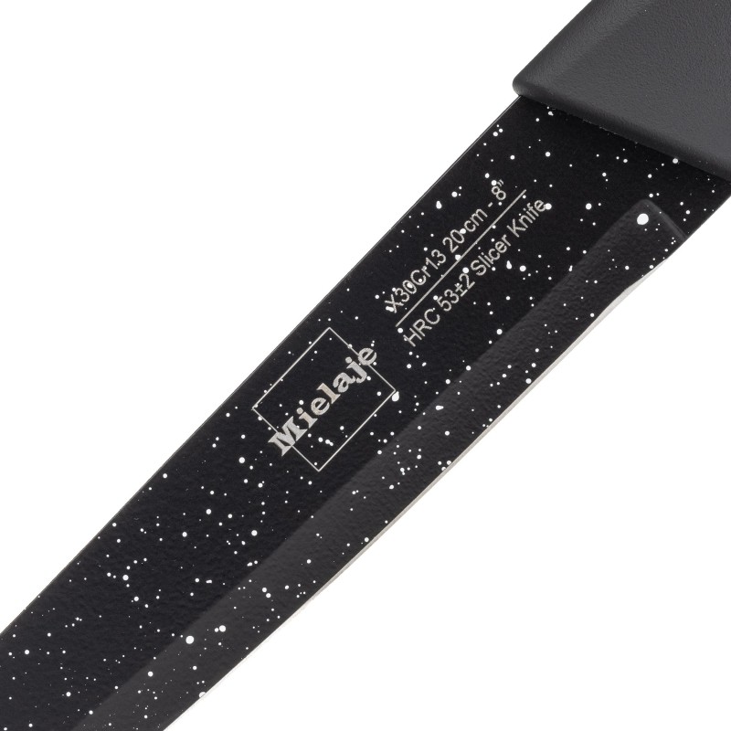 Нож филейный Santoku 20  см. рукоять Soft Touch, Mielaje