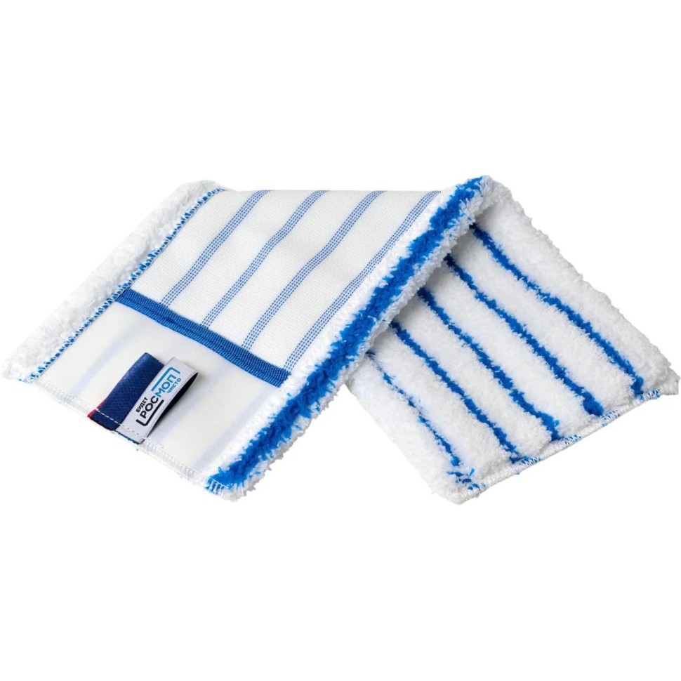 Насадка МОП микроволоконная с синей полосой, карман, 40 см_CMB-40