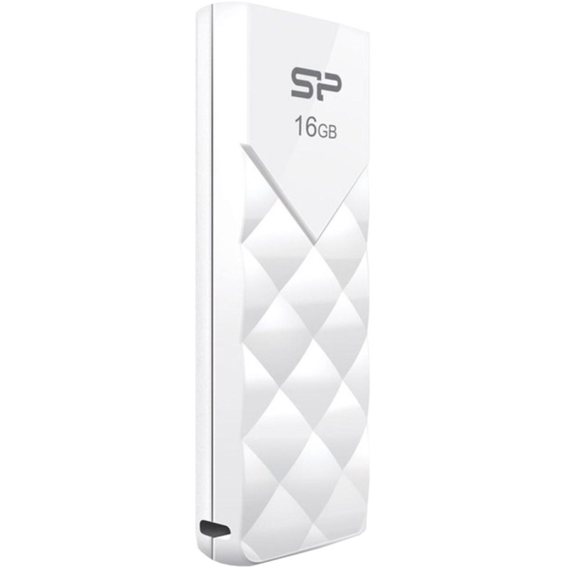Флеш-память Silicon Power Ultima U03, 16Gb, USB 2.0, бел, SP016GBUF2U03V1W