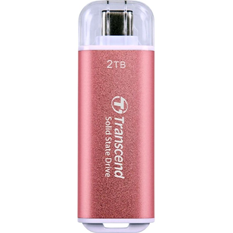 Портативный SSD Transcend ESD300 (TS2TESD300P) 2TB/USB 3.2/розовый