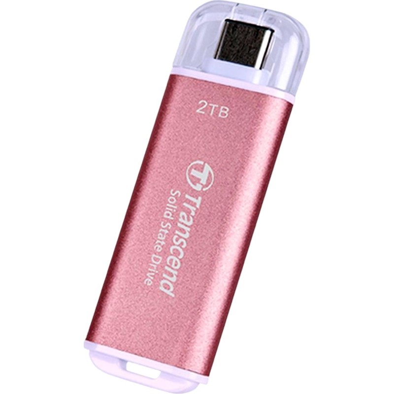 Портативный SSD Transcend ESD300 (TS2TESD300P) 2TB/USB 3.2/розовый