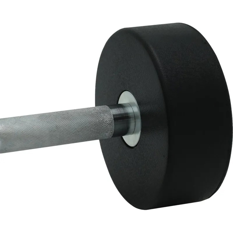 Гантель UNIX Fit PRO круглая обрезиненная 15 кг, DBRND15PBK