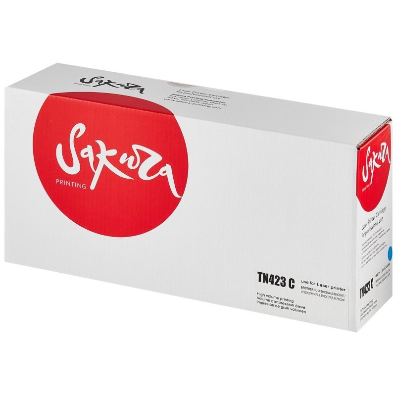 Картридж лазерный SAKURA TN-423C гол. для Brother HL-8260,DCP-8400/MFC-8690