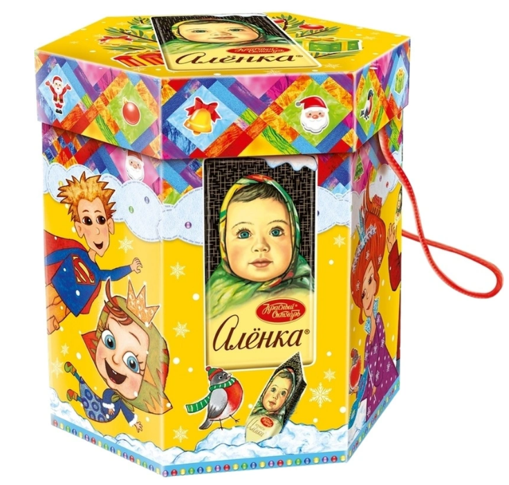 Новогодний сладкий подарок Аленка Драгоценные моменты 1/400 арт.КО18740