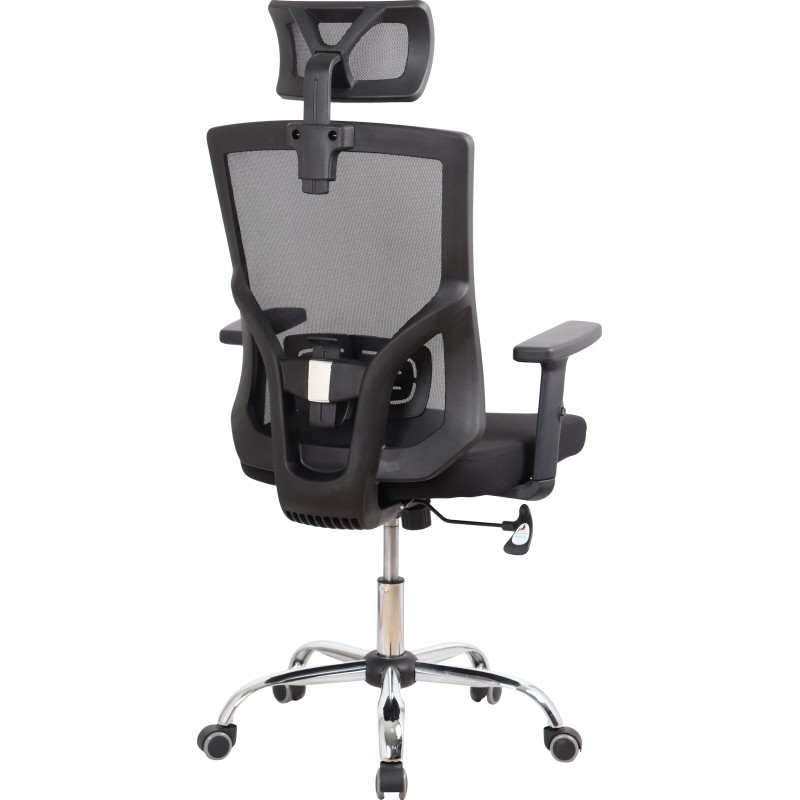 Кресло BN_SH_EChair-650 TC сетка/ткань черный