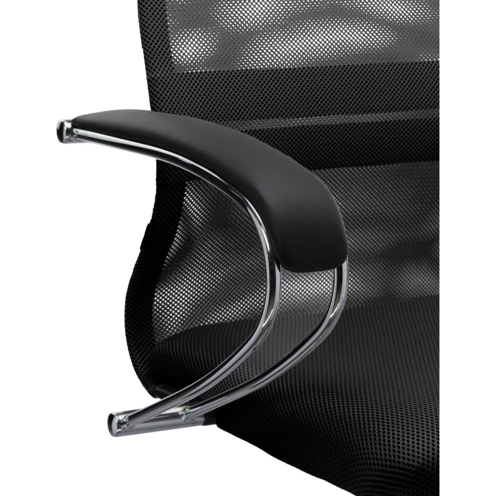 Кресло MT Комус Мебель Easy Chair 675 сетка/ткань,черный,хром