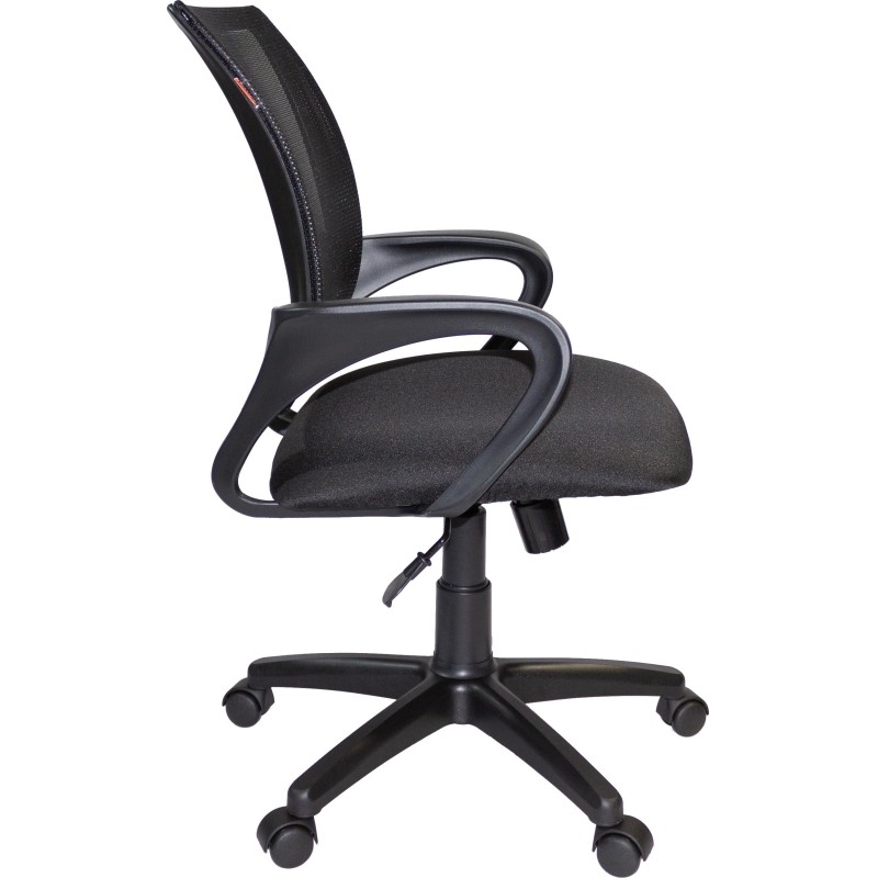 Кресло (329252)Т_VT_EChair-304 TC Net ткань черн/сетка черн, пластик