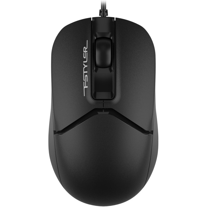 Мышь компьютерная A4Tech Fstyler FM12ST черный 1200dpi silent USB/3but