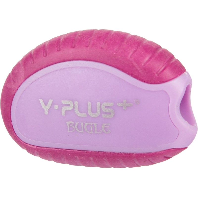 Точилка Y-plus Bugle DSX1301 D детская без контейн 1 отв.до 8 мм, цв.в асс.