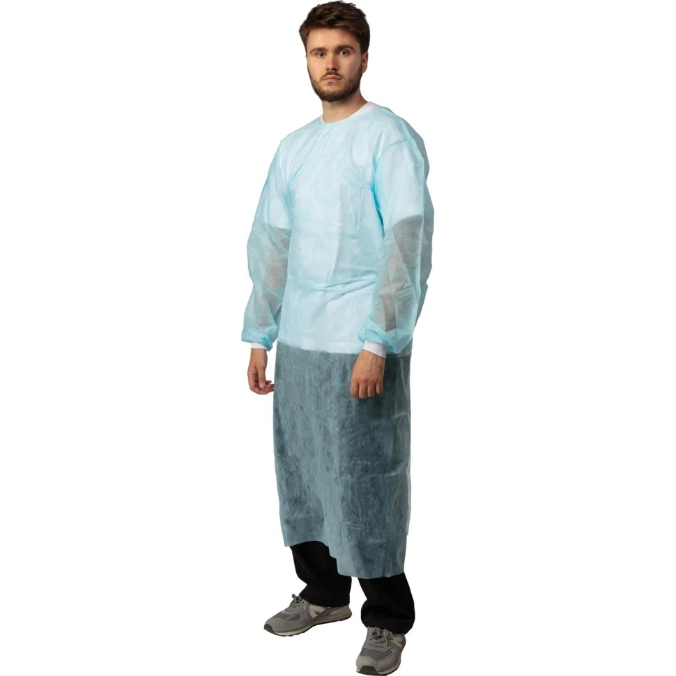 Халат хирург. стер., дл.140 см пл 25 р.48-50 1шт./уп Гекса Халат хирург. стер., дл.140 см пл 25 р.48-50 1шт./уп Гекса