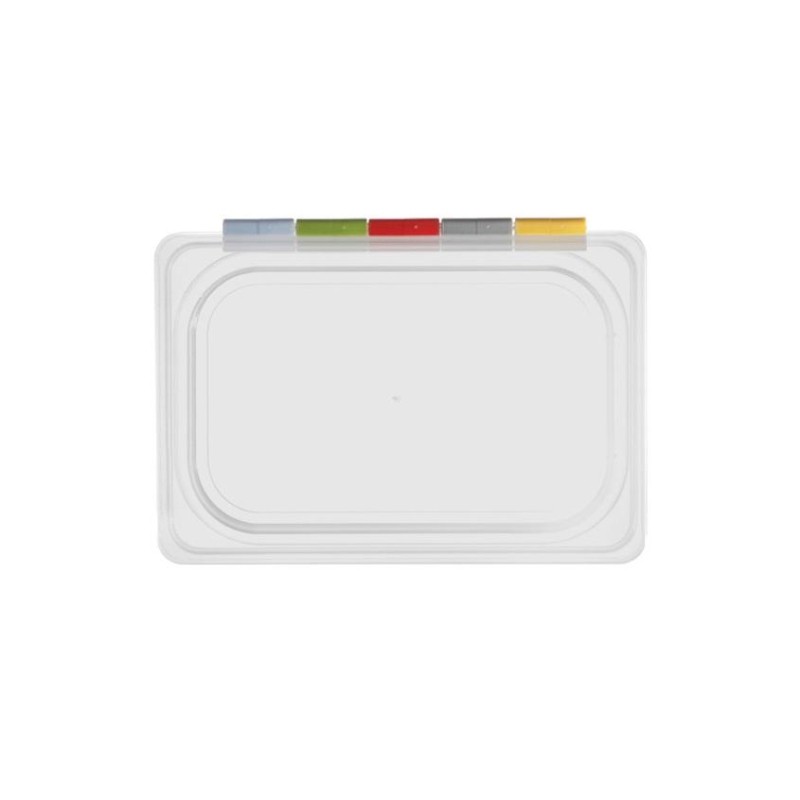 Крышка для гастроемкости Restola полипроп 176х162 1/6, прозрачн, 422102201