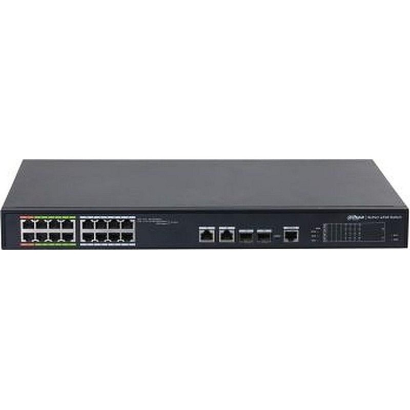 Коммутатор DAHUA DH-LR2218-16ET-240 16 портовый PoE