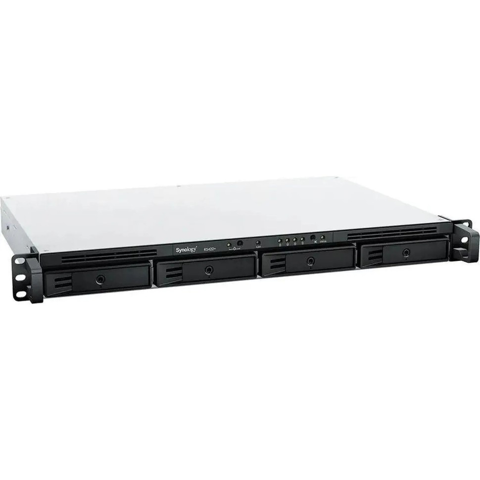Сетевое хранилище Synology RS422+ 4x2.5/3.5 SATA,R R1600, 2GB, 2x1 Гбит/с