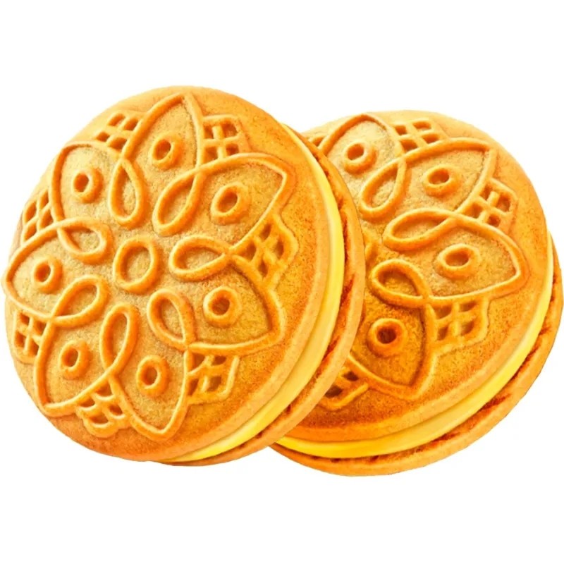 Печенье сэндвич Сладонеж банановое, 210г