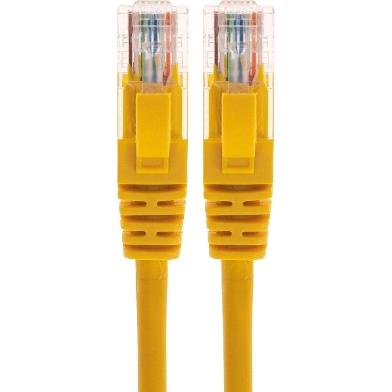 Патч-корд REXANT (02-0105-5) U/UTP, CAT 5e, 26AWG, LSZH, желтый, 5м