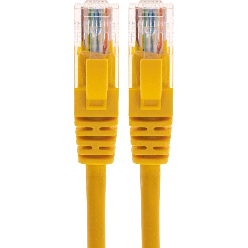 Патч-корд REXANT (02-0105-5) U/UTP, CAT 5e, 26AWG, LSZH, желтый, 5м
