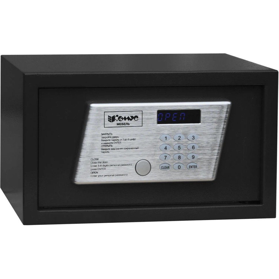Сейф мебельный гостиничный Комус Мебель 350ммx200ммx200мм электрон.замок