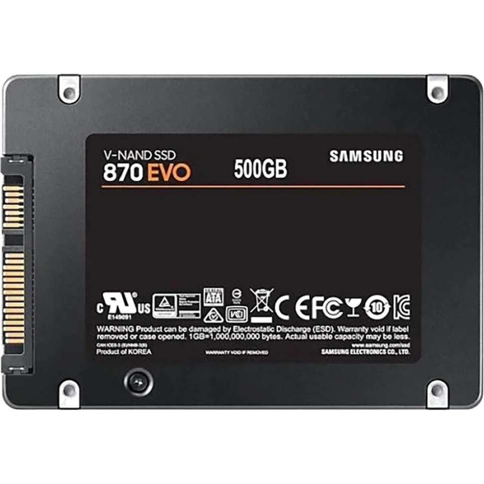 SSD накопитель Samsung 870 EVO SATA 2.5 500 Gb (MZ-77E500BW)