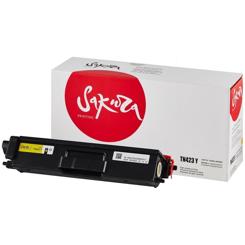 Картридж лазерный SAKURA TN-423Y жел. для Brother HL-8260/DCP-8400/MFC-8690