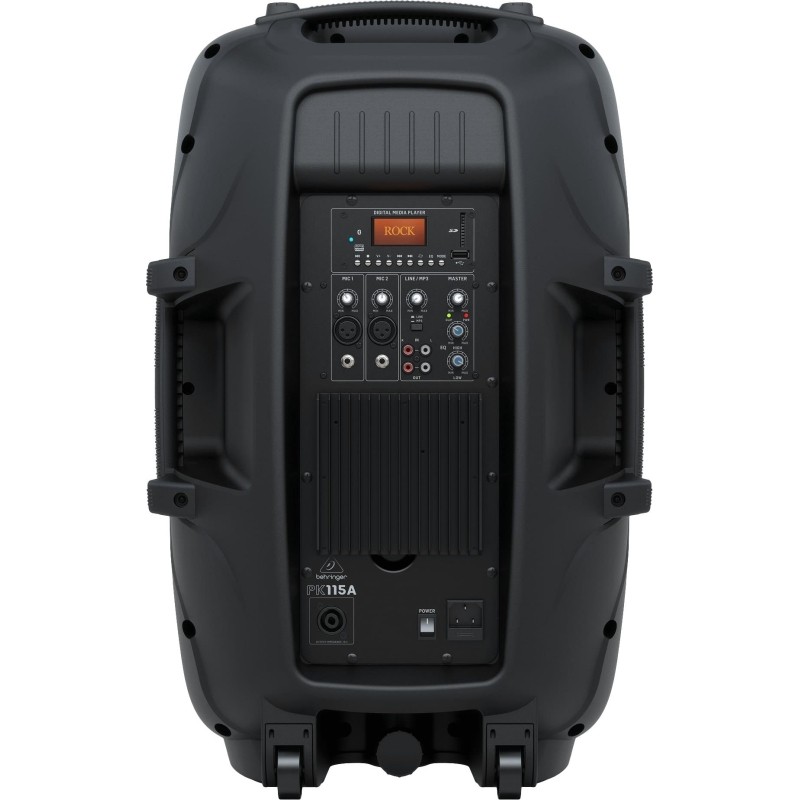 Акустическая система Behringer PK115A, 800Вт, MP3/BT/USB/SD/MMC, пульт ДУ